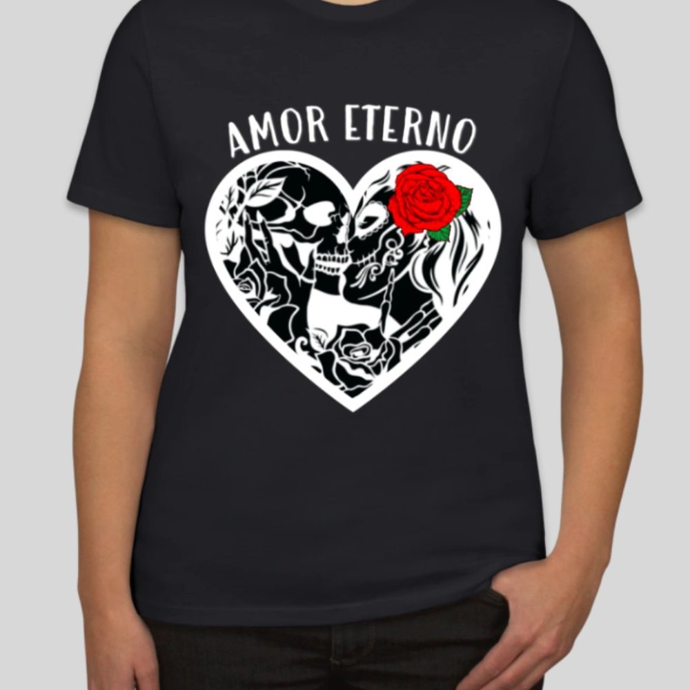 AMOR ETERNO BLACK T-SHIRT